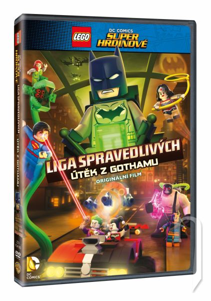 DVD Film - Lego DC Super hrdinové: Útek z Gothamu