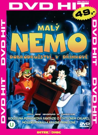 DVD Film - Malý Nemo: Dobrodružstvá v Driemkove (papierový obal)