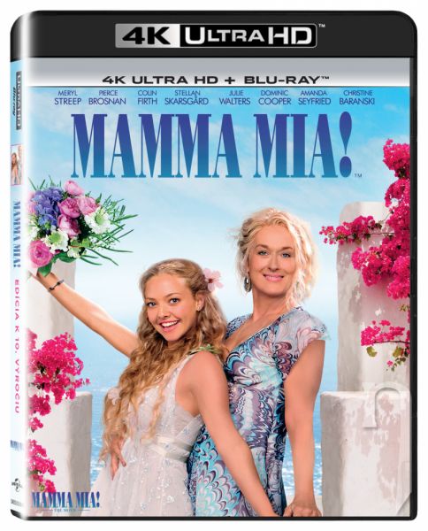 BLU-RAY Film - Mamma Mia! (UHD+BD) - edícia k 10. výročiu