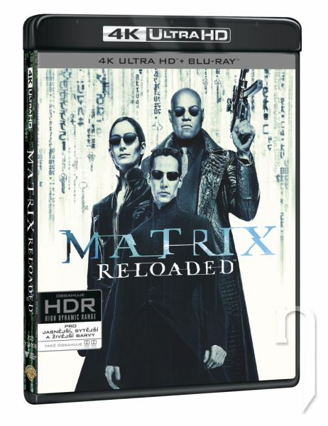 BLU-RAY Film - Matrix Reloaded (UHD+BD+bonus disk)