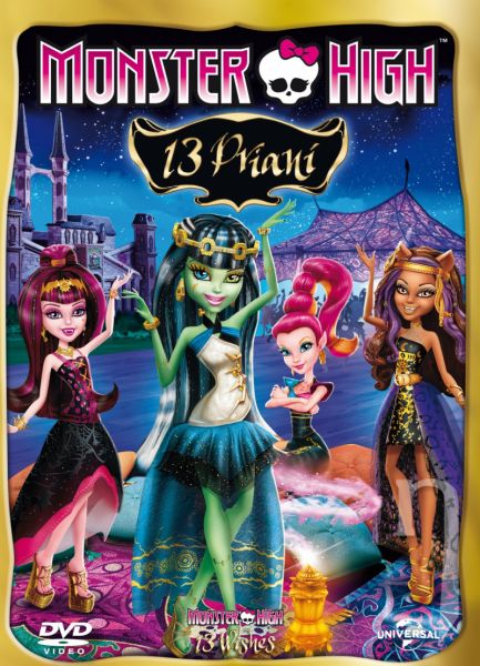 Dvd Film Monster High 13 Prani