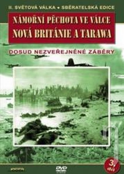 DVD Film - Námořní pěchota ve válce - 3. díl - Nová Británie a Tarawa (papierový obal) CO