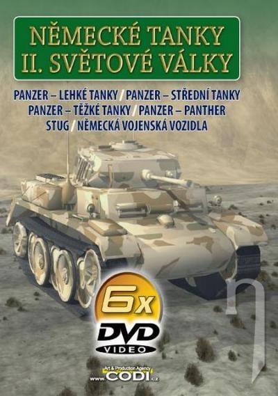DVD Film - Německé tanky II. světové války (6DVD) CO