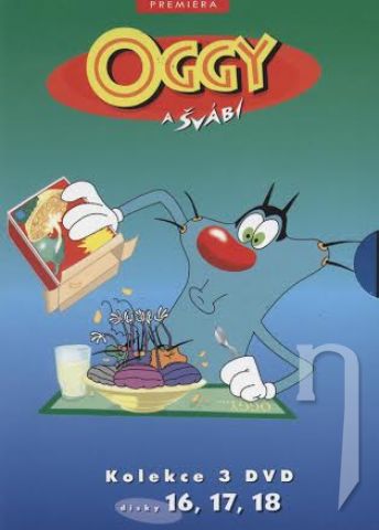 DVD Film - Oggy a švábi 16-18 (3 DVD)