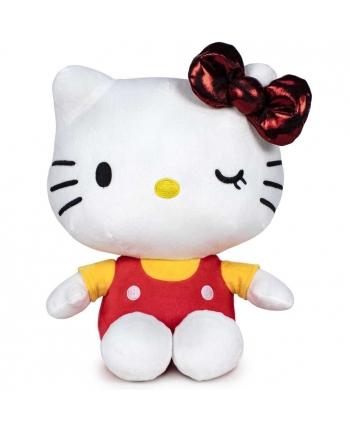 Plyšová kočička červená - Hello Kitty - 22 cm