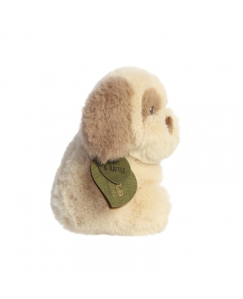 Hračka - Plyšové psík Toddy hrkálka - Ebba Eco Collection - 15 cm