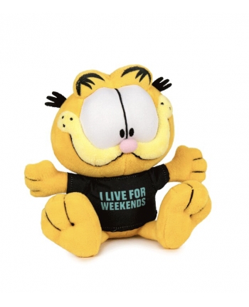 Plyšový Garfield - I Live for Weekends - Garfield - 20 cm