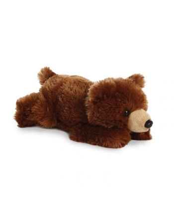 Hračka - Plyšový medveď hnedý - Flopsies Mini - 20,5 cm