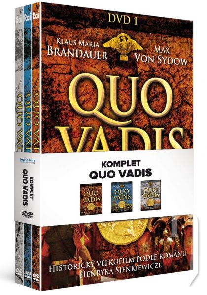 DVD Film - Quo Vadis - komplet (3DVD)