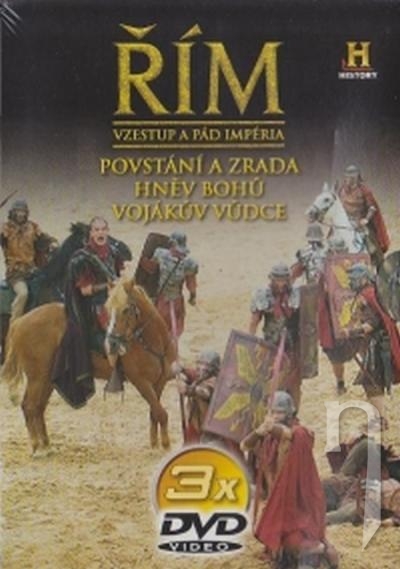 DVD Film - Řím - Vzestup a pád impéria III. (3 DVD)