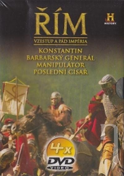 DVD Film - Řím - Vzestup a pád impéria IV. (4 DVD)