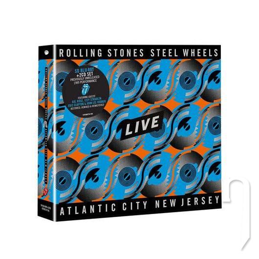 DVD Film - ROLLING STONES - STEEL WHEELS LIVE (ATLANTIC CITY NEW JERSEY 1989) (2CD+DVD)