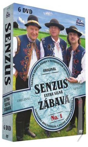 DVD Film - SENZUS - Extra silná zábava (6dvd)
