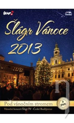 DVD Film - Šlágr Vánoce 2013 - Pod vánočním stromem z Č.Budějovic 3 DVD