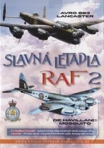 DVD Film - Slavná letadla RAF 2.DVD (papierový obal) CO
