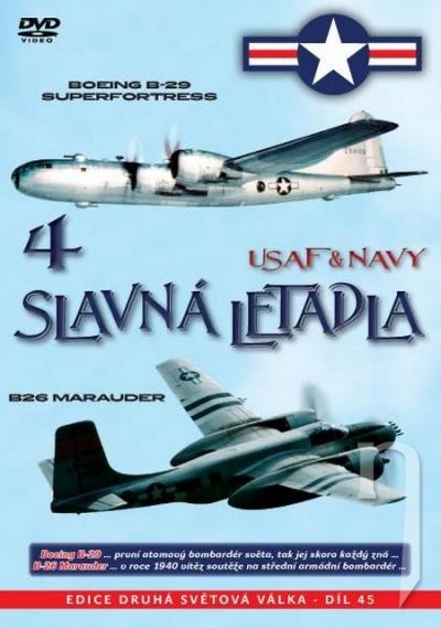 DVD Film - Slavná letadla USAF a NAVY DVD 4. (papierový obal) CO