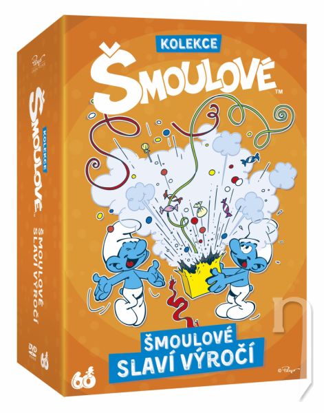 DVD Film - Šmolkovia slávia výročie - kolekcia (5DVD)