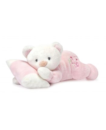 Plyšový spící medvídek růžový - Snuggles (25,5 cm)