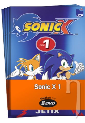 DVD Film - Sonic X (8 DVD)