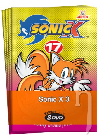 DVD Film - Sonic X III. kolekcia (8 DVD)