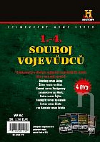 DVD Film - Souboj vojevůdců - 1-4  (4 DVD)