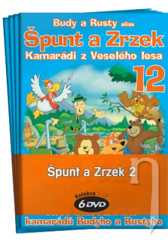 DVD Film - Špunt a Zrzek 2. kolekcia (6 DVD)