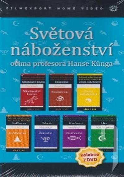 DVD Film - Svetové náboženstvá očami profesora Hansa Künga  - kolekcia (pap. box 7 DVD) FE
