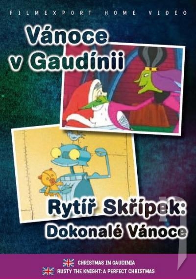 DVD Film - Vánoce v Gaudínii, Rytíř Skřípek (papierovy obal) FE