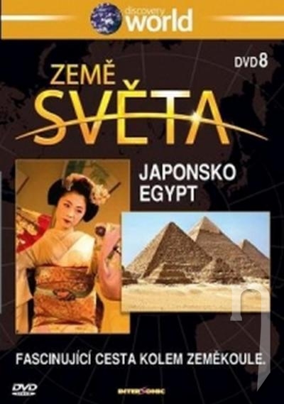 DVD Film - Země světa 8 - Japonsko, Egypt (papierový obal)