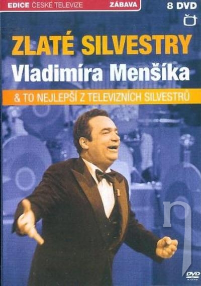 DVD Film - Zlaté silvestry Vladimíra Menšíka (8 DVD)