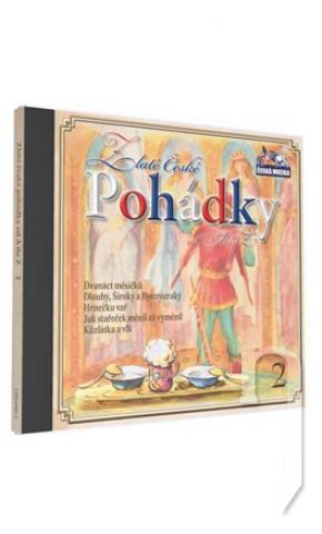 CD - Zlaté české pohádky od A do Z 2, 1CD