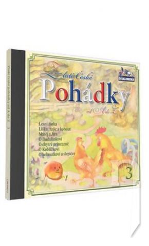 CD - Zlaté české pohádky od A do Z 3, 1CD
