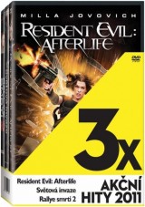DVD Film - 3 DVD 3x Akční hity 2011 (3 DVD)