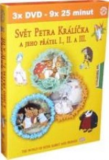 DVD Film - 3DVD Svet Petra Králíčka a jeho přátel FE