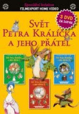 DVD Film - 3DVD Svet Petra Králíčka a jeho přátel (papierový obal)