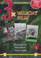 DVD Film - 3x Válečný film 1. (pap. box) FE