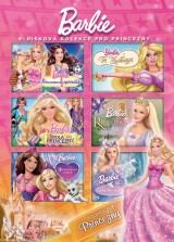 DVD Film - Barbie - Kolekcia Princezien (6 DVD)