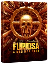 BLU-RAY Film - Furiosa: Mad Max sága (UHD+BD) - steelbook - motiv Goldskull