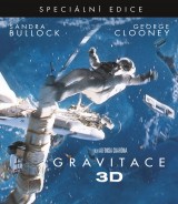 BLU-RAY Film - Gravitácia 3D/2D - špeciálna edícia (3 Bluray)