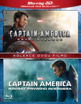 BLU-RAY Film - Kolekcia Captain America (4 Bluray)