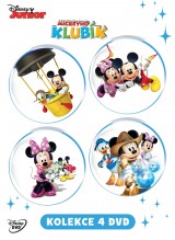 DVD Film - Kolekcia Mickeyho klubík (4DVD)