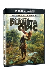 BLU-RAY Film - Kráľovstvo planéty opíc 2BD (UHD+BD)