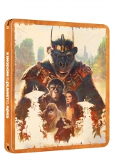 BLU-RAY Film - Kráľovstvo planéty opíc 2BD (UHD+BD) - steelbook