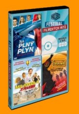 DVD Film - Na plný plyn + Miliónové preteky + Sk8aři - kolekcia (3 DVD)