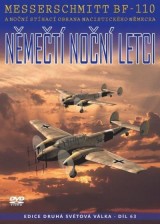 DVD Film - Němečtí noční letci - Messerschmitt Bf-110 a noční stíhací obrana nacistického Německa (papierový obal) CO