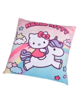 Hračka - Plyšový dekoračný vankúšik - Hello Kitty - 35 x 35 cm