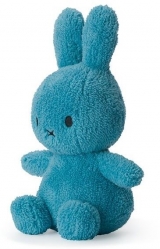 Hračka - Plyšový zajačik tyrkysový froté - Miffy - 23 cm