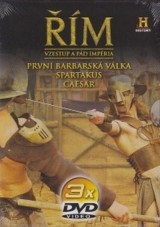 DVD Film - Řím - Vzestup a pád impéria I. (3 DVD)