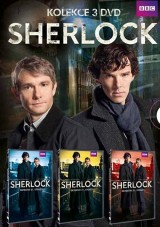 DVD Film - Sherlock (3DVD seriál)