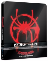 BLU-RAY Film - Spider-Man: Paralelné svety (4K Ultra HD + Blu-ray 3D + 2 Blu-ray) - Steelbook